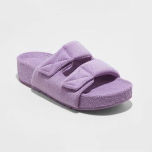 Platform Slide Sandals